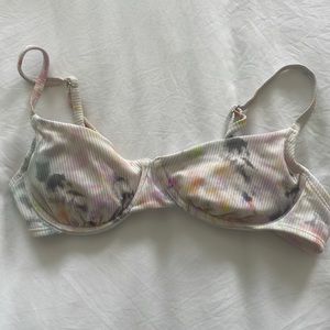 tie dye bikini top size small